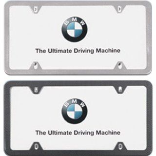 BMW 82 11 0 034 722 Slimline License Plate Frame Satin Finish Automotive