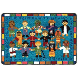 Joy Carpets Educational Essentials VIP Welcome in Many Languages Kids