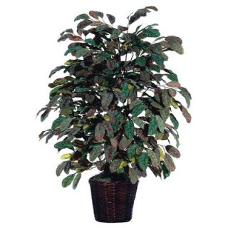Vickerman Deluxe 4 Artificial Potted Natural Apple Tree in Multicolor