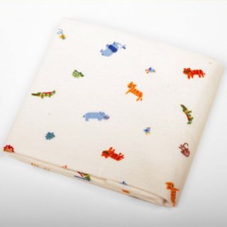 Carters® Basics Animal Waterproof Flannel 6 Bassinet Mattress Pad