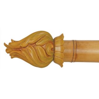 Menagerie Bamboo Travitore Curtain Finial