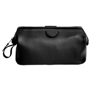 Genuine Leather Deluxe Toiletry Bag