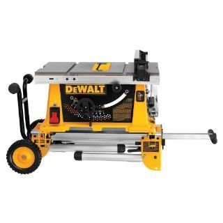 DEWALT DW744XRS 10 inch Job Site Table Saw with Rolling Stand   Power Table Saws  