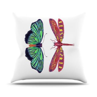 Dermond Peterson Entomology Dragon Fly Pillow