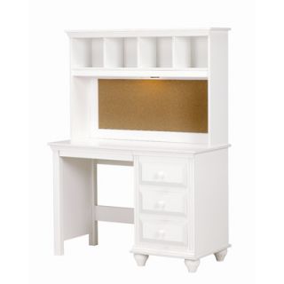 Lang Furniture Madison Desk with Lighted Hutch