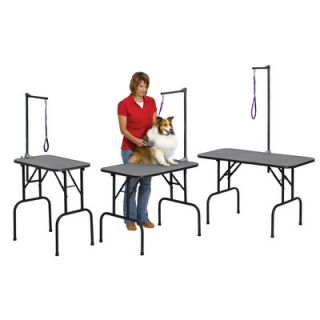 Midwest Homes For Pets Grooming Table with Arm