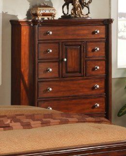 Elements International Multi Step Cherry Chest   Chests Of Drawers
