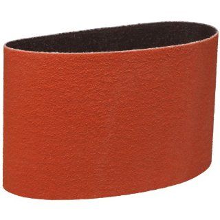 3M Cloth Belt 747D, Ceramic Grain, 3 1/2" Width x 15 1/2" Length, 80 Grit, Orange (Pack of 50) Sander Belts
