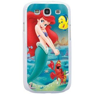 S3TLM 24W The Little Mermaid for Samsung Galaxy S3 S III SGH I747 I9300 Snap on Hard Case Back Cover With ke Logo Cell Phones & Accessories