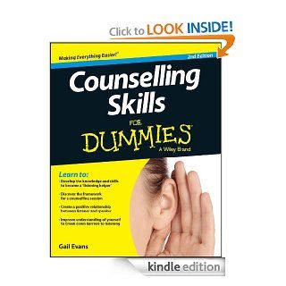 Counselling Skills For Dummies eBook Gail Evans Kindle Store