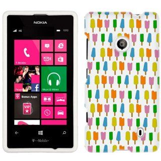 Nokia Lumia 521 Multi Color PopSicles Phone Case Cover Cell Phones & Accessories