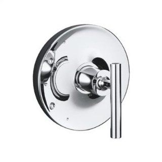 Bundle 40 Purist Rite Temp Valve Trim with Lever Handle, Valve Not Included (Set of 2) Finish Polished Chrome   Shower Systems  