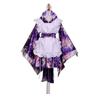 Rulercosplay Printing Gorgeous Kimono Maid Lolita Cosplay Costume Zb 2536 Toys & Games