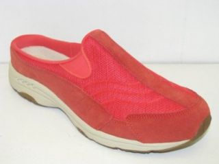 Women's Easy Spirit Mules "Traveltime"   Medium Orange (9.5, Medium Orange) Shoes