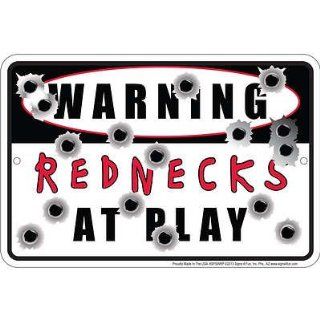 Redneck at Play Small Parking Sign Small Parking Tin Sign   Prints