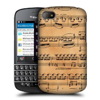Head Case Designs Debussy Music Sheets Hard Back Case Cover For BlackBerry Q10 Cell Phones & Accessories