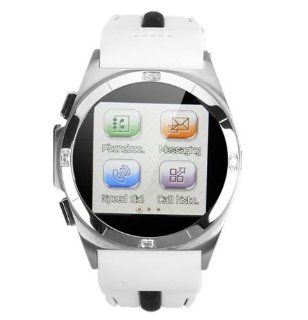 2013 Newest Ultra thin Waterproof Unlocked Watch Mobile (Java2.0/MSN/Facebook/Twitter/Cam/Bluetooth) Cell Phone 1.6" HD TouchScreen Cell Phones & Accessories