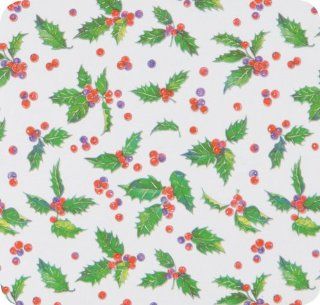 Jillson Roberts Christmas Printed Tissue, Pearl Holly, 6 Count (XPT732)  Gift Wrap Tissue 