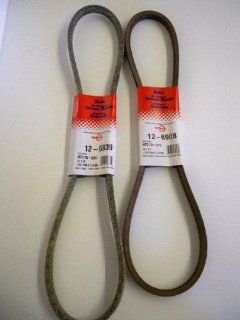 Set of 2, Both Variable Speed Belts To Replace 754 0280 and 754 0370 (also 954 0280 and 954 0370).  Lawn Mower Belts  Patio, Lawn & Garden