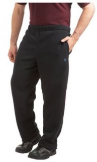 Nautica Men's Sportswear   Nautex Fleece Pant,Black,Large Clothing