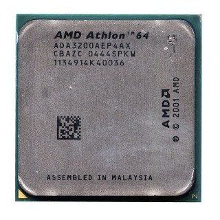 AMD Athlon 64 3200+ 512KB Socket 754 CPU Computers & Accessories