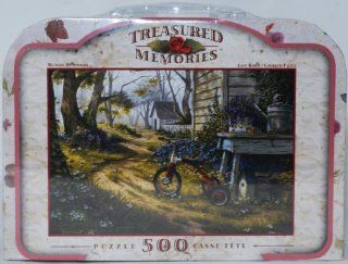 Treasured Memories 500 Piece Puzzle with A Casse tete   Easy Rider Toys & Games