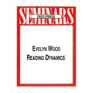 Evelyn Wood Reading Dynamics Evelyn Wood 9781933328140 Books