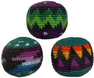 Set of 3 Hacky Sacks, Assorted Colors  Sports & Outdoors