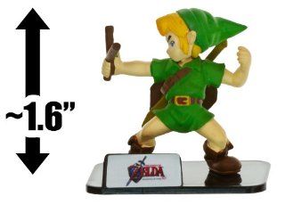 Link from Ocarina of Time 3D ~1.6" The Legend of Zelda Mini Figure Collection [2] Toys & Games