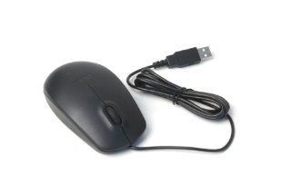 Dell Black USB Optical Mouse w/Scroll Wheel MS111   9RRC7   356WK Computers & Accessories