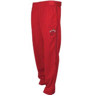 NBA Miami Heat Tricot Pants   Red (X Large)  Basketball Shorts  Sports & Outdoors