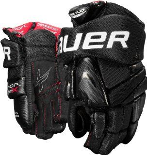 Bauer APX Junior Hockey Gloves  Hockey Players Gloves  Sports & Outdoors