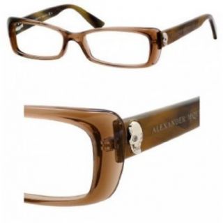 Alexander Mcqueen Eyeglasses 4184 0WCP 00 in Brown Pearl at  Mens Clothing store