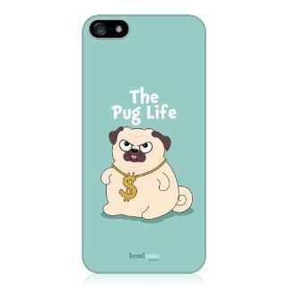 Head Case Designs Piper The Pug Life Design Snap on Back Case Cover for Apple iPhone 5 5s Cell Phones & Accessories