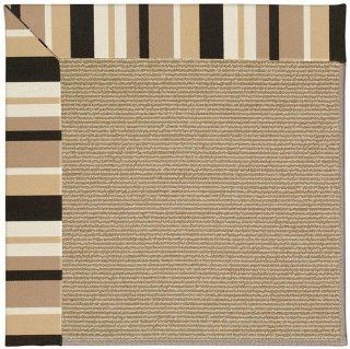 Granite Stripe Contemporary Solid rug by Capel Shoal Sisal in 4'x6'   Area Rugs