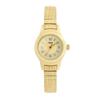 Timex Women's T2D761 Dress Gold tone Expansion Band Stainless Steel Bracelet Watch at  Women's Watch store.