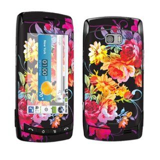 LG Ally VS740 Vinyl Protection Decal Skin Rainbow Rose Cell Phones & Accessories
