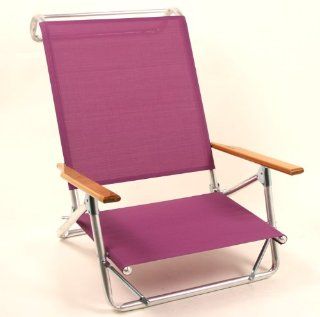 Telescope 741 Original Mini Sun Chaise Beach Chairs   77D Purple  Patio Lounge Chairs  Patio, Lawn & Garden