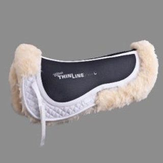 ThinLine Ultra Sheepskin Comfort Half Pad  Horse Saddle Pads  Sports & Outdoors