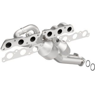MagnaFlow 49283 Large Stainless Steel Direct Fit Catalytic Converter Automotive