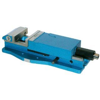 Rhm 158413 Type 744 RB Steel Machine Vise with SGN Normal Jaws and Hand Crank, 160mm Jaw Width, 817mm Length, Size 4 Bench Vise