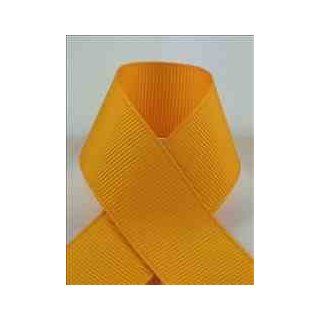 Schiff Ribbons 744 40 Polyester Grosgrain 3 Inch Fabric Ribbons, 20 Yard, Yellow Gold