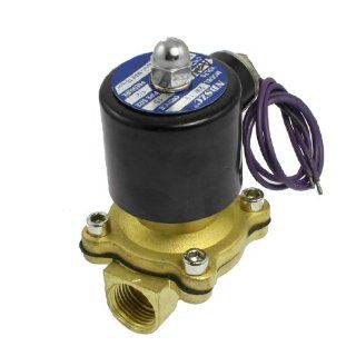 Amico 2W 160 15 1/2" Two Way Air Water Oil Gas Solenoid Valve AC 24V Industrial Solenoid Valves