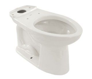 TOTO C744EL 01 Drake ADA Compliant Elongated Bowl, Cotton White   Toilet Bowls  