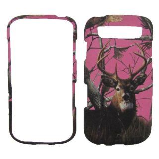 Pink Camo Tree Buck Deer Hunting Samsung Galaxy S Blaze 4g Sgh t769 (T mobile) Snap on Hard Case Shell Cover Protector Faceplate Rubberized Wireless Cell Phone Accessory Cell Phones & Accessories