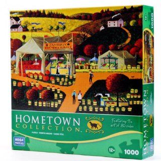 Hometown Collection Cambria Farmers Market 1000 Piece Puzzle Toys & Games