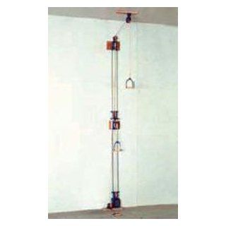 triple pulley weight system(chest/floor/overhead) w/10lbs., single column Health & Personal Care