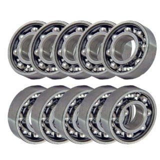 Stainless Steel Miniature Ball Bearings, 3x6x2 mm, Open, VXB Brand (Set of 10) Deep Groove Ball Bearings