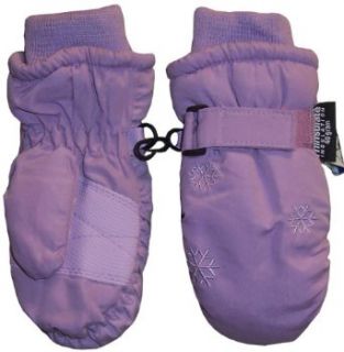 N'ice Caps Tm Girls Mitten Thinsulate Waterproof with Embroidery Cold Weather Mittens Clothing