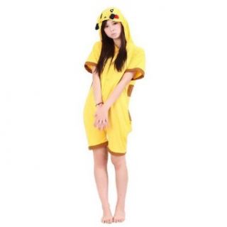 Triline New Spring/Summer Unisex Kigurumi Pajama Adult Onesie Cosplay Costume Pikachu / M Clothing